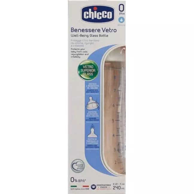 CHICCO BABYFL 240ML 0%BPA