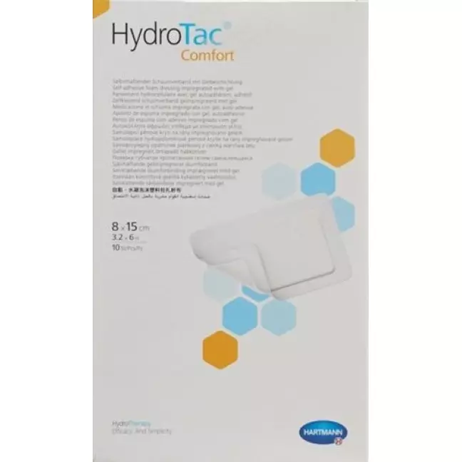 Пов'язка HydroTac Comfort 8х15 см стерильна 10 шт
