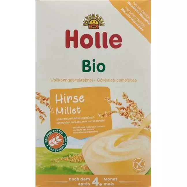 Holle Babybrei Hirse Bio (neu) 250г Holle Babybrei Hirse Bio (neu) 250г