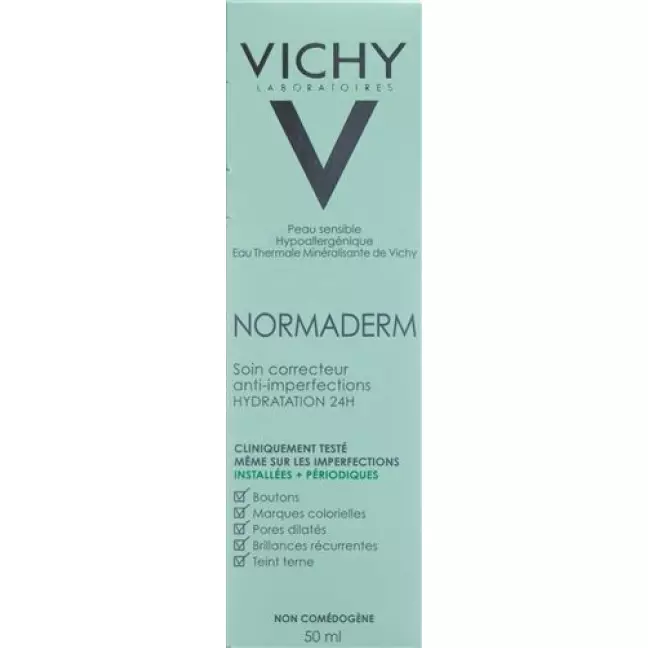 Vichy Normaderm також оздоблений французькою мовою 50 мл