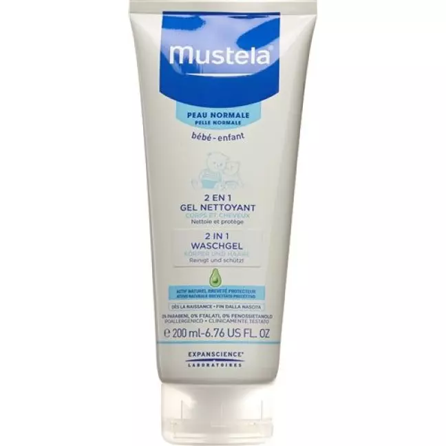 Mustela 2в1 гель для вмивання нормальна шкіра Tb 200 мл Mustela 2в1 гель для вмивання нормальна шкіра Tb 200 мл