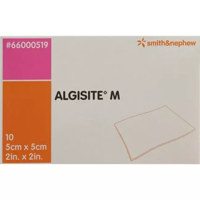 Algisite M Alginat Kompressen 5x5см 10 штук