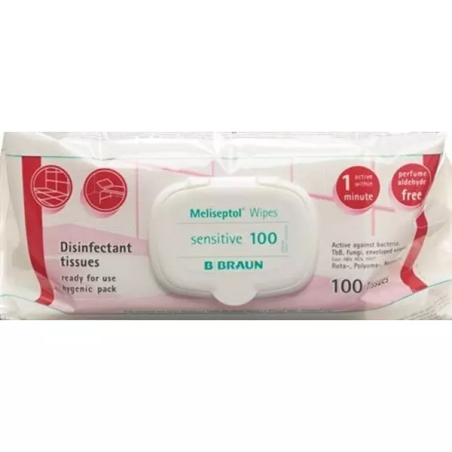 Meliseptol Серветки чутливі 100 (Flowpack)