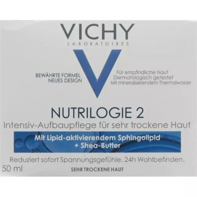 Vichy Nutrilogie 2 крем для дуже сухої шкіри 50 мл