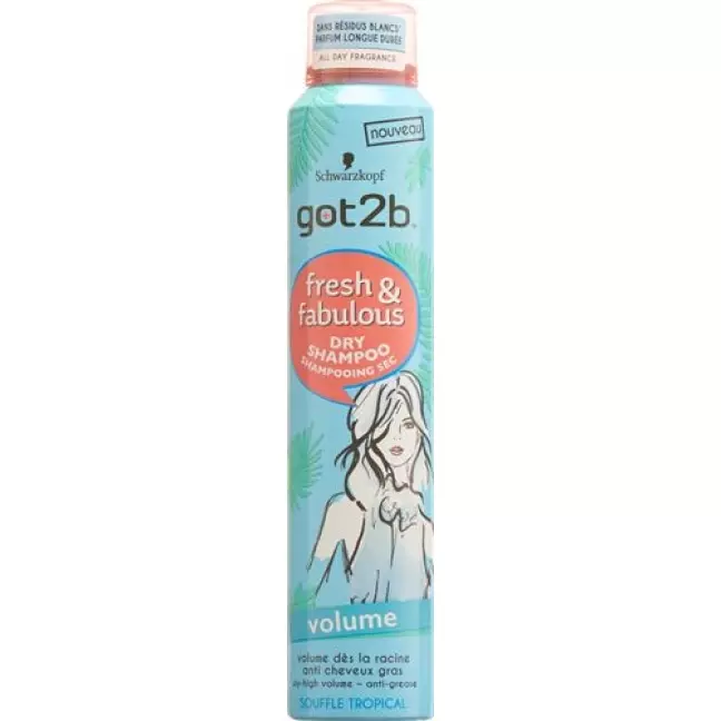 Got2b Fresh&fabulous Dry Shampoo Volume 200мл Got2b Fresh&fabulous Dry Shampoo Volume 200мл