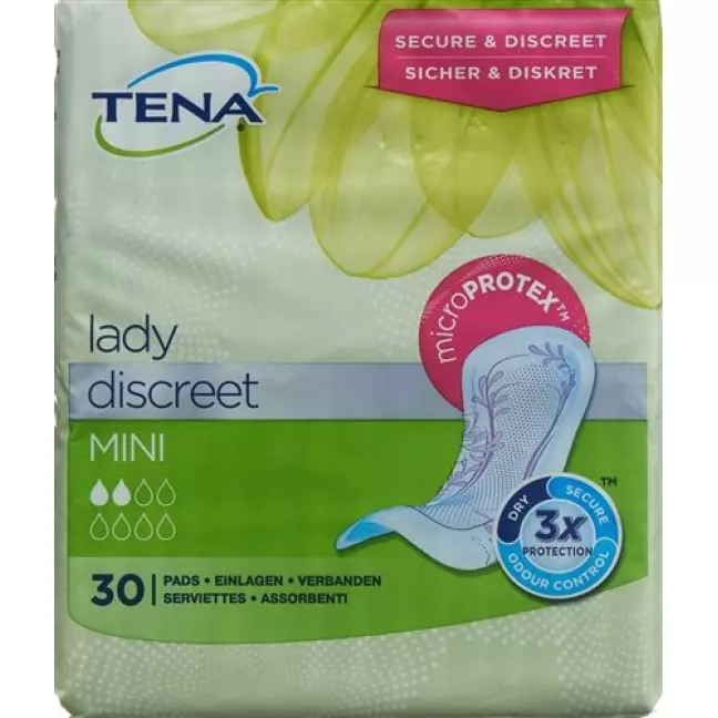 TENA Lady discreet Mini 30 шт