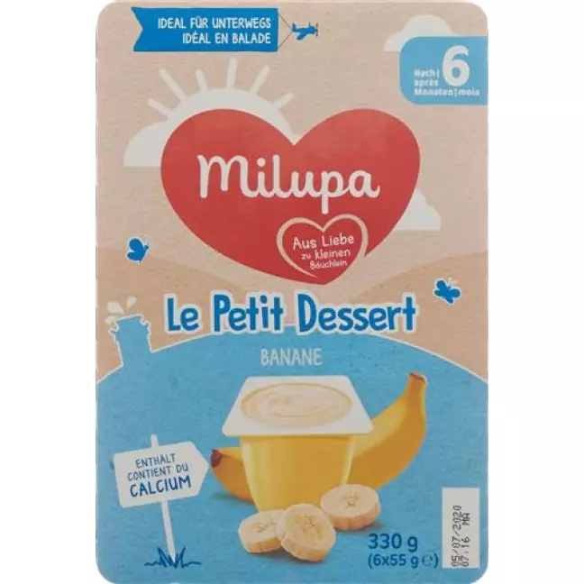 MILUPA le Petit Dessert Banana