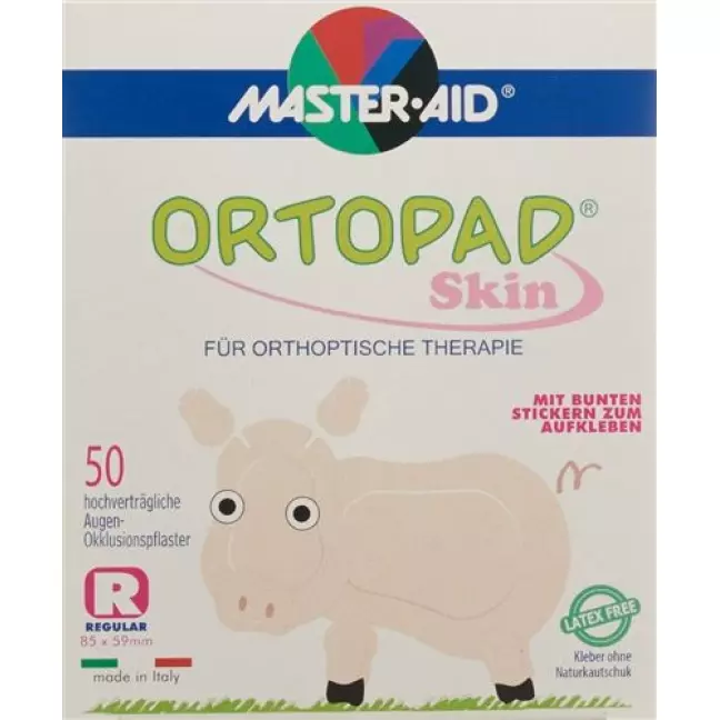 Ortopad Occlusionspflaster Regu Skin Ab 4j 50 штук Ortopad Occlusionspflaster Regu Skin Ab 4j 50 штук
