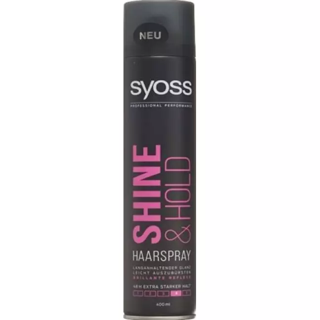 Лак для волосся Syoss Shine&Hold 400 мл