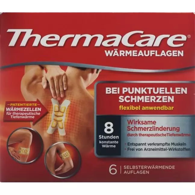 Точковий біль ThermaCare 6 шт