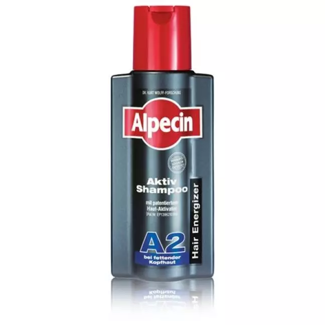 Alpecin Hair Energizer Aktiv Shampoo A2 Fett 250мл Alpecin Hair Energizer Aktiv Shampoo A2 Fett 250мл