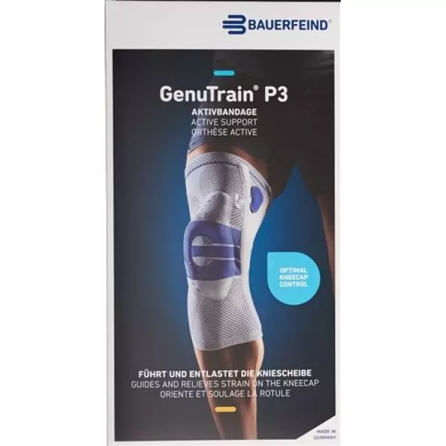 Активний бандаж GenuTrain P3 розмір 1 лівий титан