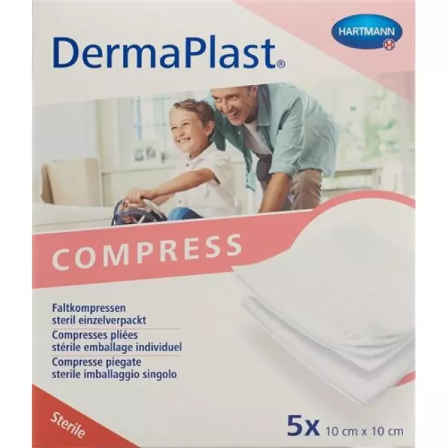 Dermaplast Faltkompressen Typ17 10x10см 8-fach 5x 2 штуки Dermaplast Faltkompressen Typ17 10x10см 8-fach 5x 2 штуки