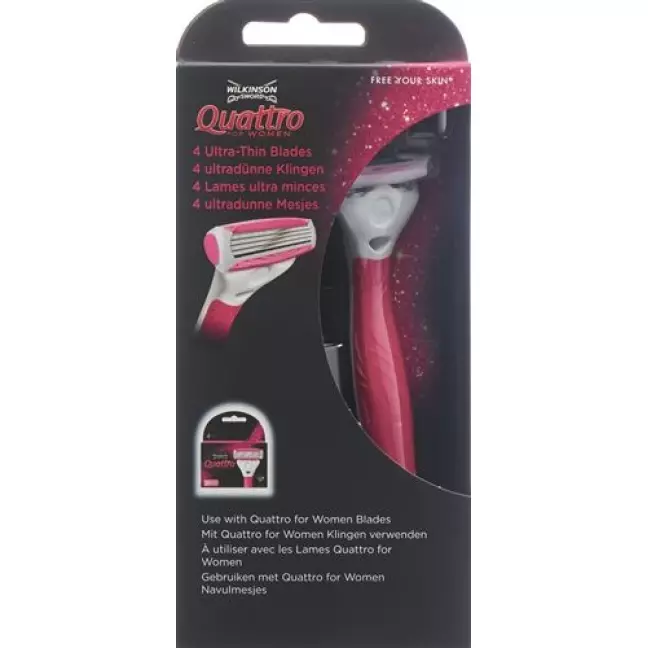 Бритва WILKINSON Quattro For Women