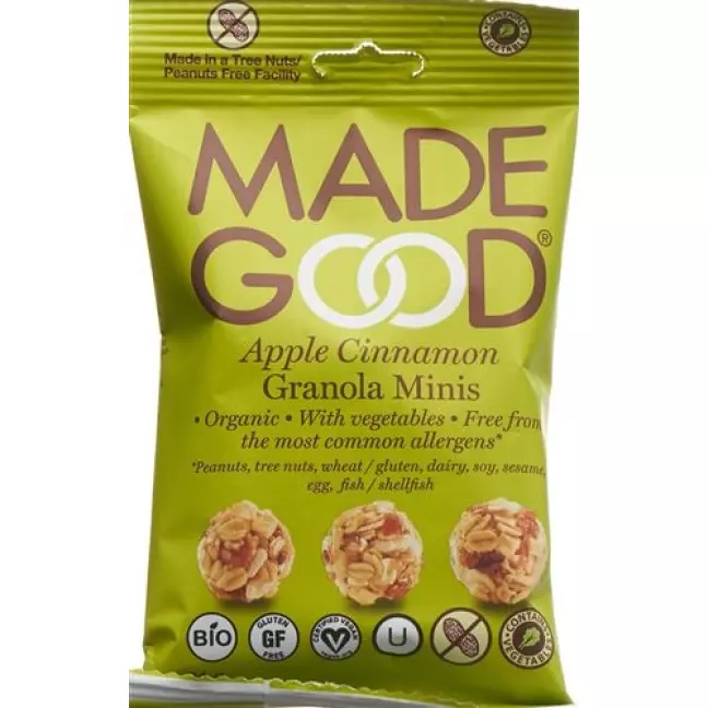 MADE GOOD Granola Minis Apple Cinnamon Bag 24 г