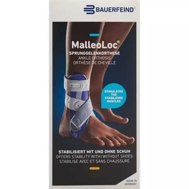 Стабільний ортез MalleoLoc Gr2 правий титан