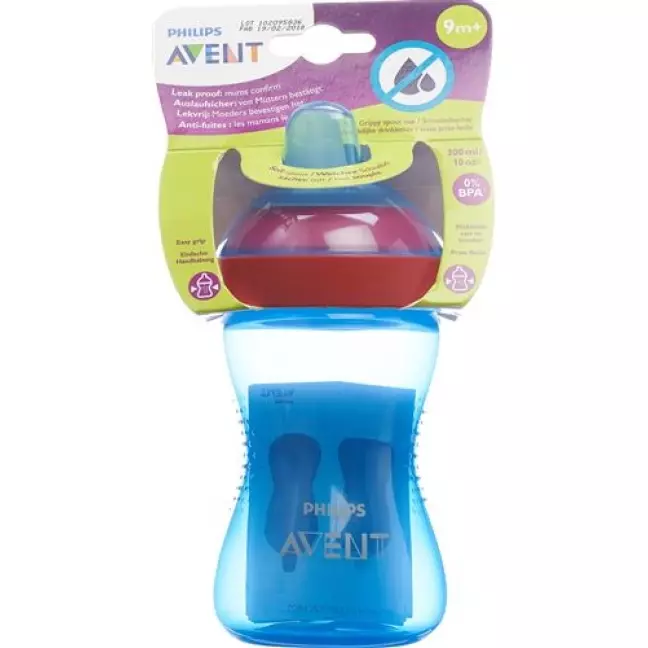 Avent Чашка для ковтання Philips ніжно-синя/червона