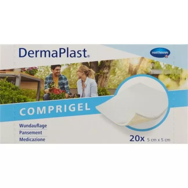 DermaPlast Compress Gel 5х5см 20 шт DermaPlast Compress Gel 5х5см 20 шт