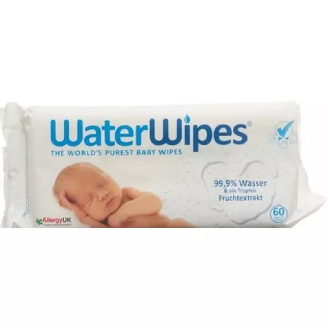 Серветки вологі Water Wipes 60 шт