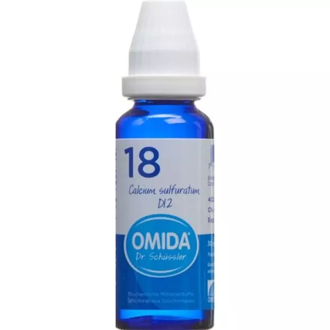Omida Schüssler Nr18 Calcium sulfuratum Dil D 12 Fl 30 мл