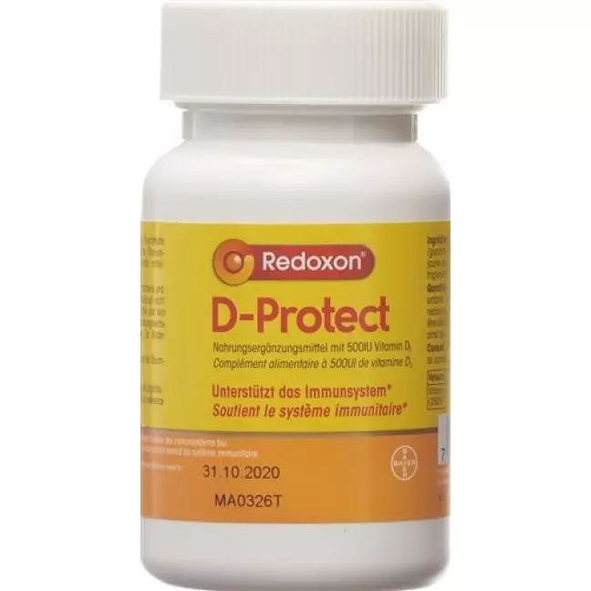 Redoxon D-Protect Вітамін D3 Капсули 500 МО Ds 300 шт