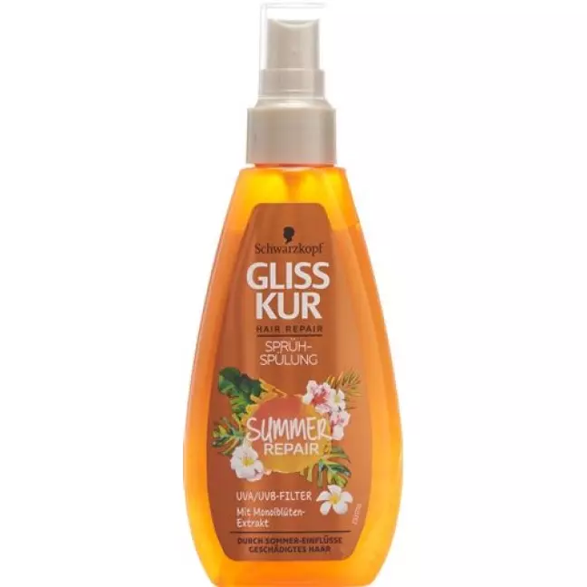 Спрей-кондиціонер Gliss Kur Summer Repair Limited Edition 150 мл Спрей-кондиціонер Gliss Kur Summer Repair Limited Edition 150 мл