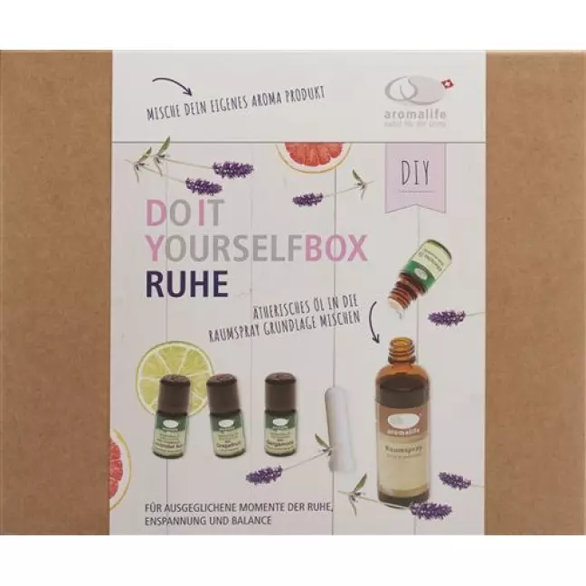 AROMALIFE GESCHENKSET DIY BOX AROMALIFE GESCHENKSET DIY BOX