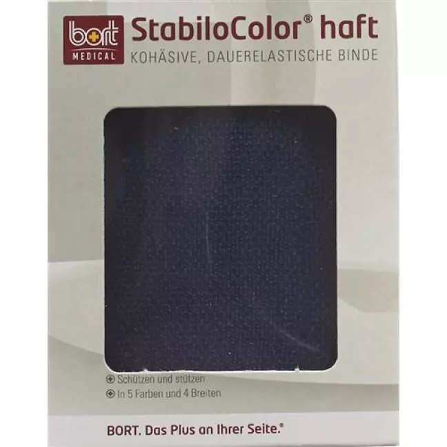 Пов'язка BORT STABILO COLOR 8см х 5м цільна синя Пов'язка BORT STABILO COLOR 8см х 5м цільна синя