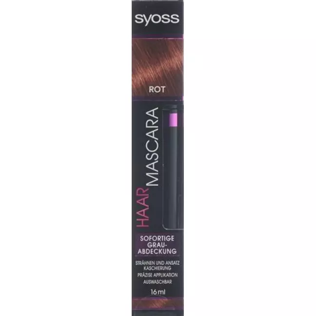 SYOSS HAAR MASCARA ROT SYOSS HAAR MASCARA ROT