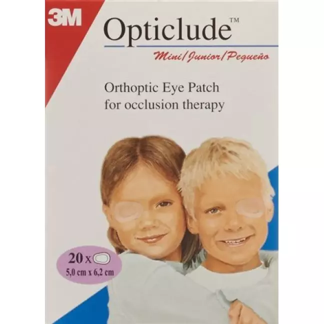 3M Opticlude Mini Eye Bandage 6x5 см 20 х 3M Opticlude Mini Eye Bandage 6x5 см 20 х