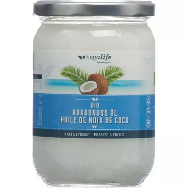Кокосова олія Vegalife баночка 500 мл