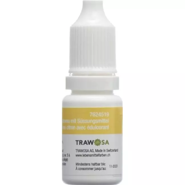 Trawosa Taste Drops Lemon Fl 10 мл Trawosa Taste Drops Lemon Fl 10 мл