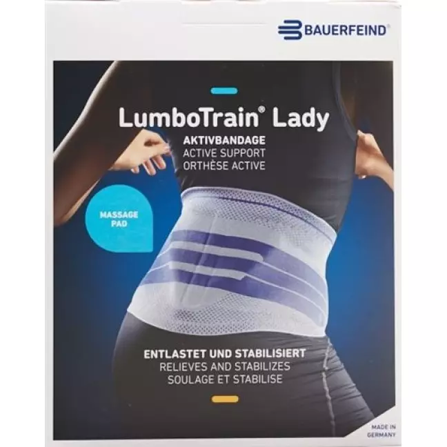 Активний бандаж LumboTrain Lady розмір 1 титан Активний бандаж LumboTrain Lady розмір 1 титан
