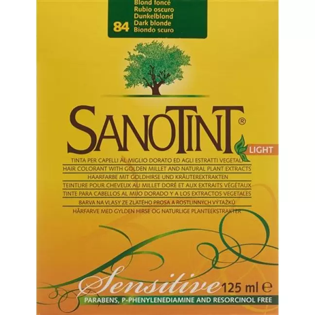 Фарба для волосся Sanotint Sensitive Light 84 темно-русявий