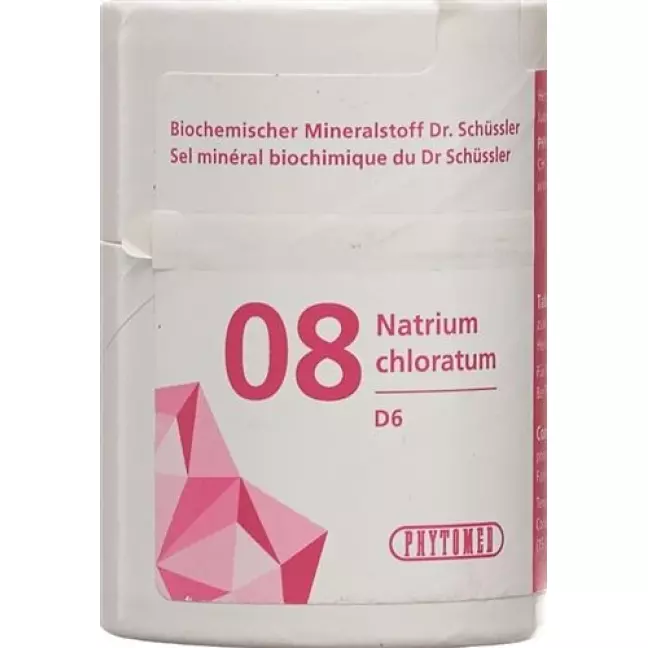 Phytomed Schussler Nr. 8 Natr Chlor в таблетках, D 6 50г Phytomed Schussler Nr. 8 Natr Chlor в таблетках, D 6 50г