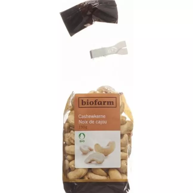 Biofarm горіхи кешью органічний пакет 150 г Biofarm горіхи кешью органічний пакет 150 г