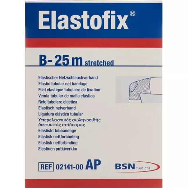 Бандаж сітчастий трубчастий Elastofix B 25м головний маленький