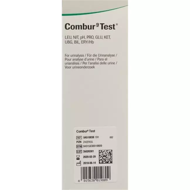Тест-смужки Combur 9 50 шт