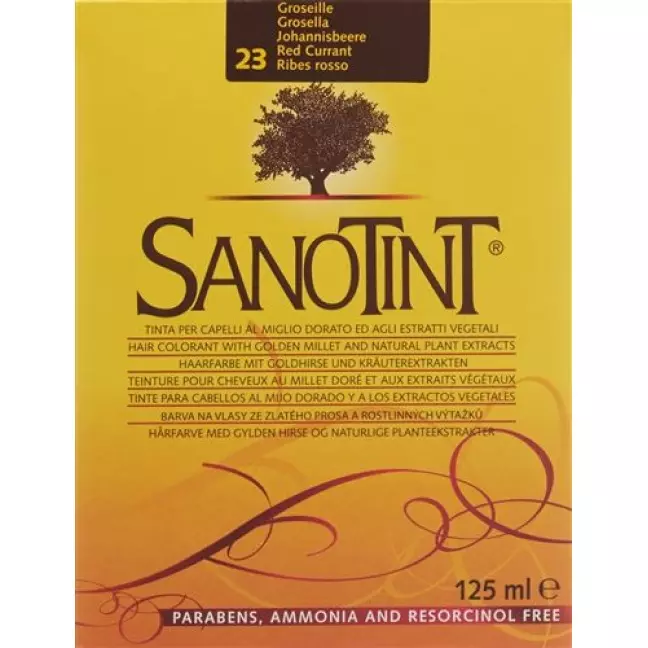 Фарба для волосся Sanotint 23 червона смородина