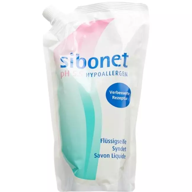 Мило рідке Sibonet Refill рН 5,5 гіпоалергенне 500 мл