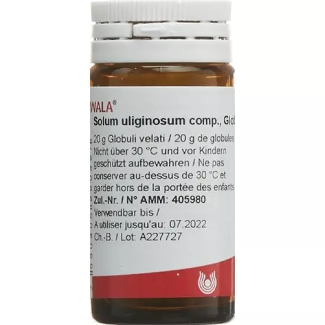 Wala Solum Uliginosum Comp шарики бутылка 20г Wala Solum Uliginosum Comp шарики бутылка 20г