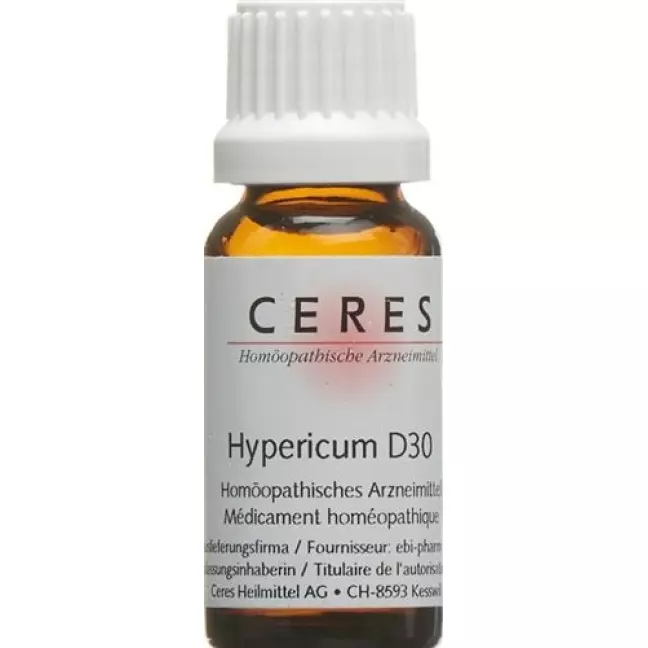 Ceres Hypericum D 30 Розведення Fl 20 мл Ceres Hypericum D 30 Розведення Fl 20 мл