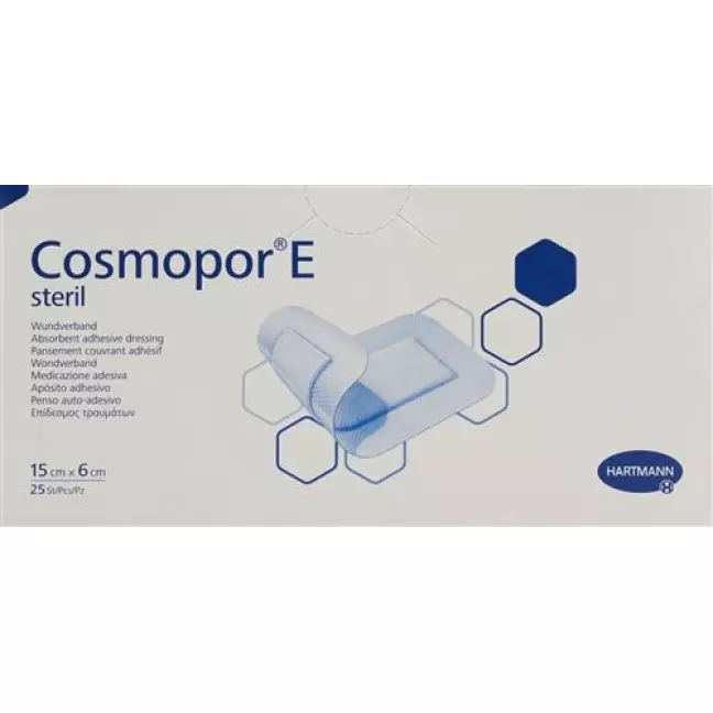 Перев&#39;язка Cosmopor E швидка 15смх6см стерильна 25 шт