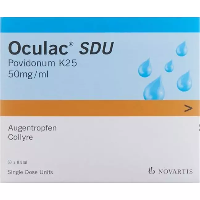 Oculac SDU Gtt Opht 60 Monodos 0,4 мл Oculac SDU Gtt Opht 60 Monodos 0,4 мл