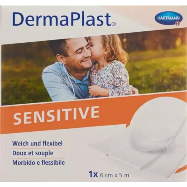 Dermaplast Sensitive Schnellverband Weiss 6смx5m рулон Dermaplast Sensitive Schnellverband Weiss 6смx5m рулон
