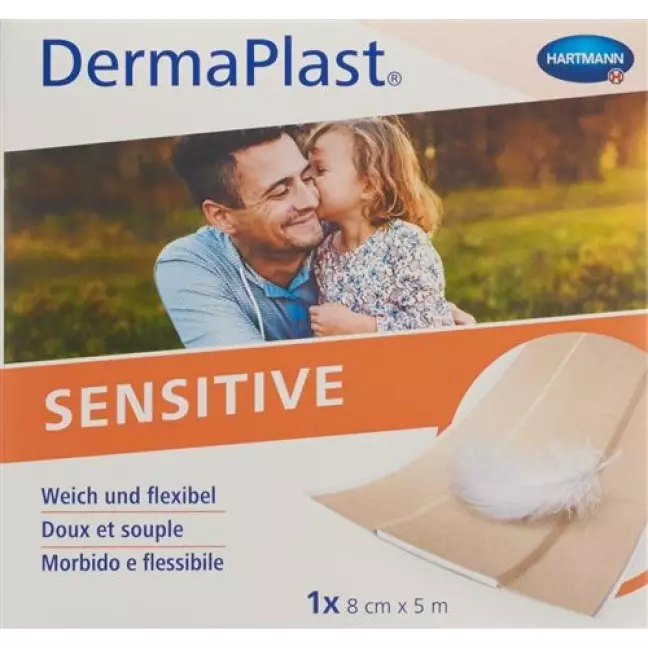 DERMAPLAST SENSITIVE швидкознімний рулон hf 8 см x 5 м