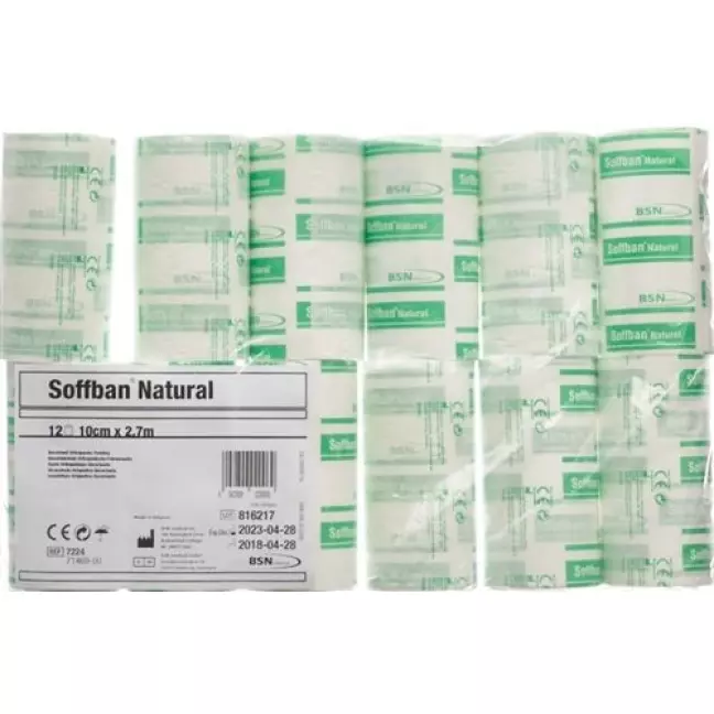 Soffban Natur Polsterbinde 10смx2.7m 12 штук Soffban Natur Polsterbinde 10смx2.7m 12 штук