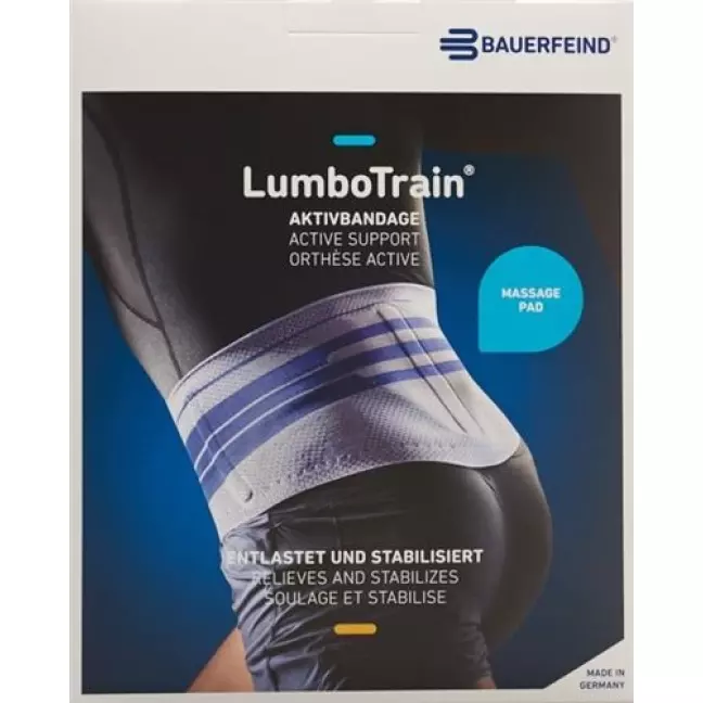Активний бандаж LumboTrain розмір 4 титан Активний бандаж LumboTrain розмір 4 титан