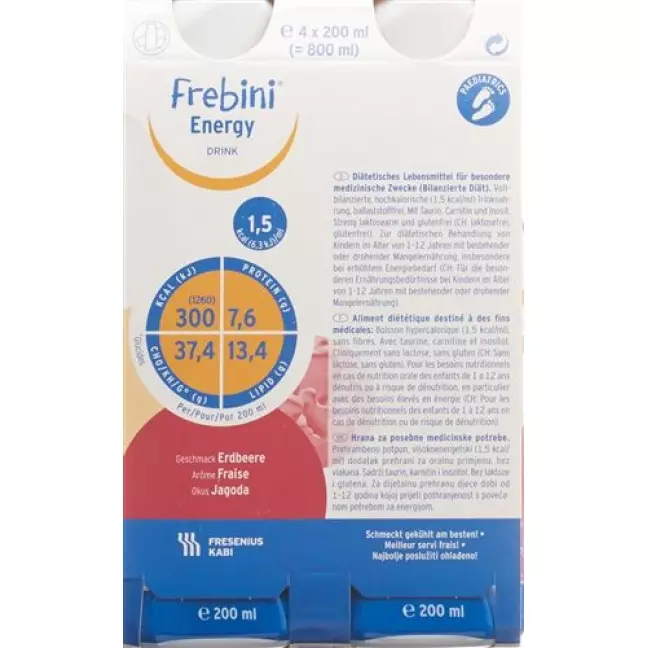 FREBINI ENERGY DRINK ERDBEER FREBINI ENERGY DRINK ERDBEER