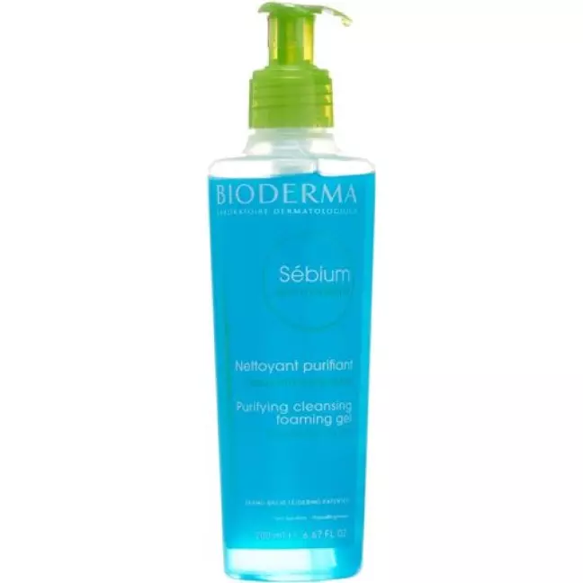 Bioderma Sebium Klarendes очищающий гель 200мл Bioderma Sebium Klarendes очищающий гель 200мл